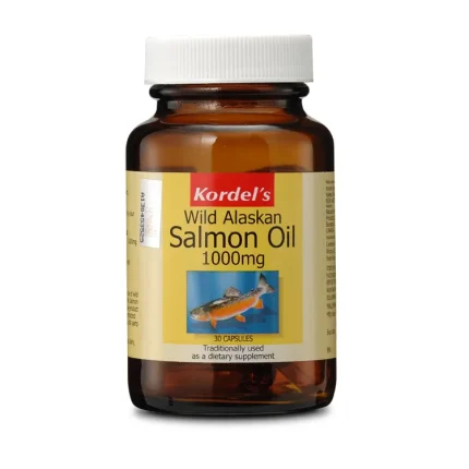Kordel's Wild Alaskan Salmon Oil 1000mg 30 Capsules