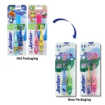 Jordan Toothbrush Step 2 3-5 Years Soft (2's) - Image 2