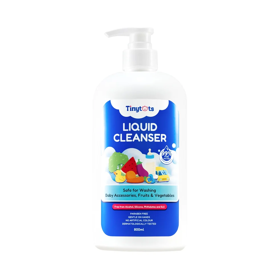 Slide2_5bd18c09-432b-4bb3-a78e-1dbe48a98c27 Tinytots Liquid Cleanser (800ml) - Safe for Washing Baby Accessories, Fruits and Vegetables - Image 1