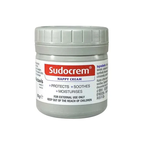 Sudocrem Nappy Cream (125g) - Protects, Soothes, Moisturizes