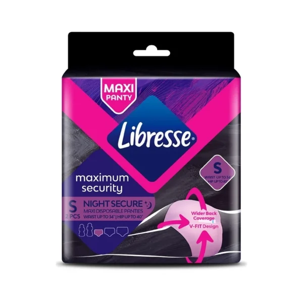 Libresse Maxi Disposable Panties (Size S, Hip up to 40) 2's